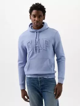 Толстовка с логотипом и капюшоном Gap, синий
