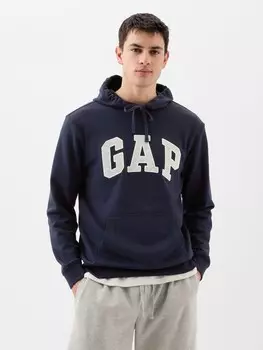 Толстовка с логотипом и капюшоном Gap, синий