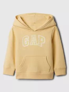 Толстовка с логотипом и капюшоном Gap, желтый