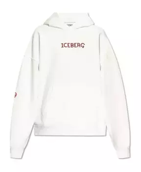 Толстовка с логотипом Iceberg, белый