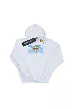 Толстовка с логотипом «История игрушек 4» и облаком Disney, белый
