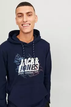 Толстовка с логотипом Jack & Jones, белый