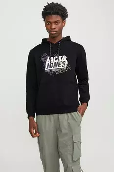 Толстовка с логотипом Jack & Jones, черный