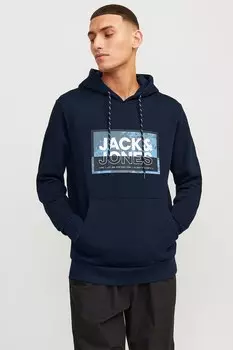 Толстовка с логотипом Jack & Jones, черный