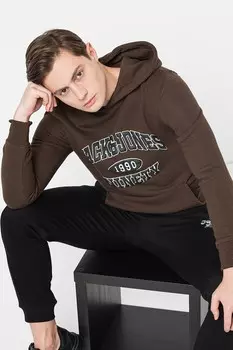 Толстовка с логотипом Jack & Jones, коричневый