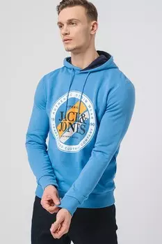 Толстовка с логотипом Jack & Jones, синий