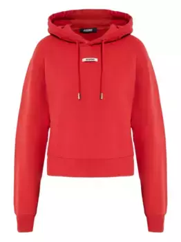 Толстовка с логотипом JACQUEMUS, красный