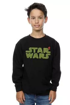 Толстовка с логотипом кактуса Star Wars, черный