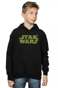 Толстовка с логотипом кактуса Star Wars, черный