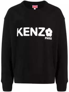 Толстовка с логотипом KENZO, черный