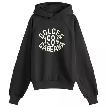 Толстовка с логотипом колледжа Dolce & Gabbana, черный