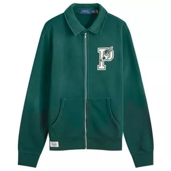 Толстовка с логотипом колледжа Polo Ralph Lauren, зеленый