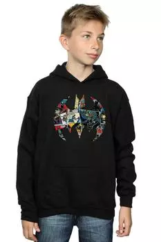 Толстовка с логотипом комиксов «Бэтмен» DC Comics, черный