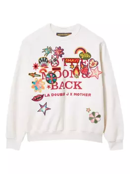 Толстовка с логотипом La DoubleJ, белый