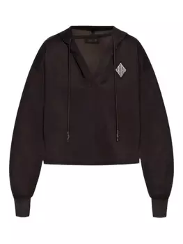 Толстовка с логотипом Lacoste, коричневый