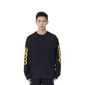 Толстовка с логотипом Letter Series, унисекс, черная Drew House, черный