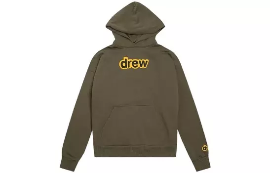 Толстовка с логотипом Letter Series, унисекс, зеленая Drew House, зеленый