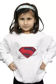 Толстовка с логотипом «Лига справедливости» из фильма «Супермен» DC Comics, белый