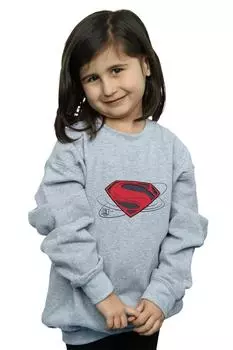 Толстовка с логотипом «Лига справедливости» из фильма «Супермен» DC Comics, серый