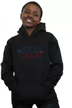Толстовка с логотипом Lightsaber Star Wars, черный