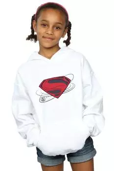Толстовка с логотипом Лиги справедливости из фильма «Супермен» DC Comics, белый