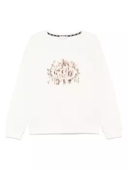 Толстовка с логотипом LIU JO, белый