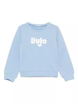 Толстовка с логотипом Liu Jo Kids, синий