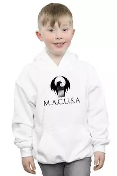 Толстовка с логотипом MACUSA FANTASTIC BEASTS, белый
