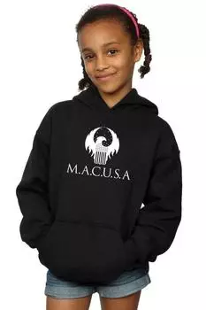 Толстовка с логотипом MACUSA FANTASTIC BEASTS, черный