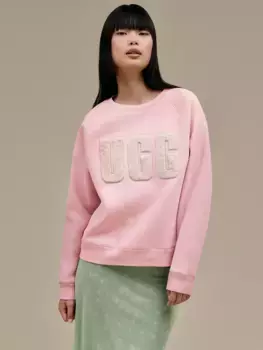 Толстовка с логотипом Madeline Fuzz Ugg, цвет Ashen Rose