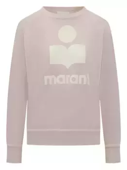 Толстовка с логотипом MARANT TOILE, розовый