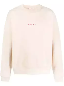 Толстовка с логотипом Marni, нейтральный