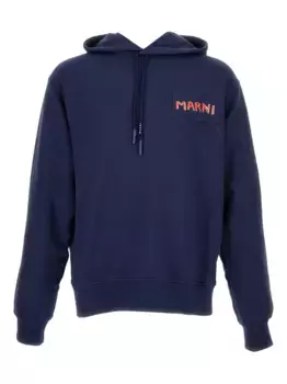 Толстовка с логотипом Marni, синий