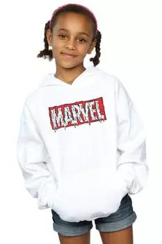 Толстовка с логотипом Marvel, белый
