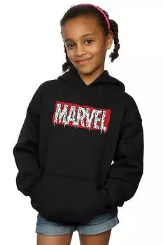 Толстовка с логотипом Marvel, черный