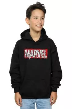 Толстовка с логотипом Marvel, черный