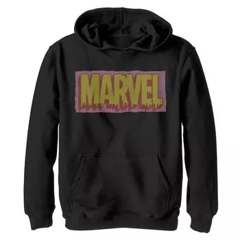 Толстовка с логотипом Marvel Paint Drip для мальчиков 8–20 лет Marvel