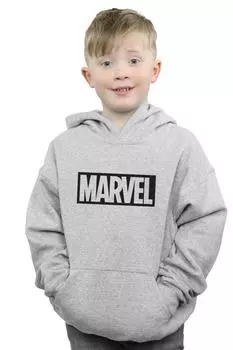 Толстовка с логотипом Marvel, серый