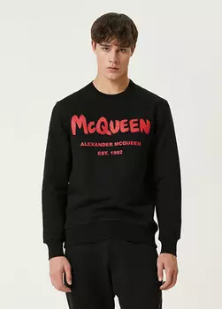 Толстовка с логотипом Mcqueen, черный