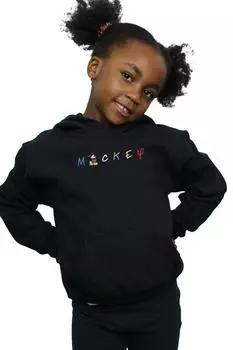 Толстовка с логотипом Микки Мауса Disney, черный
