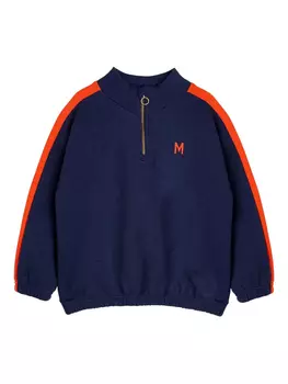 Толстовка с логотипом Mini Rodini, синий