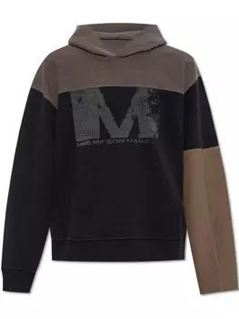 Толстовка с логотипом MM6 Maison Margiela, черный