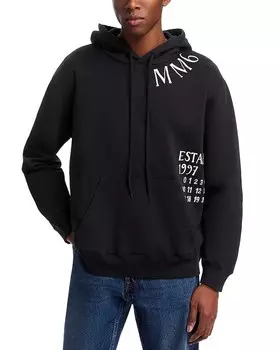 Толстовка с логотипом MM6 Maison Margiela, черный