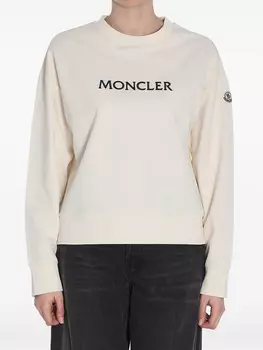 Толстовка с логотипом Moncler, белый