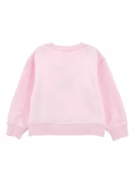 Толстовка с логотипом Monnalisa, розовый