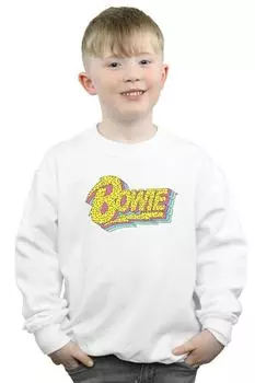 Толстовка с логотипом Moonlight 90-х годов David Bowie, белый
