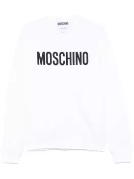 Толстовка с логотипом Moschino, белый