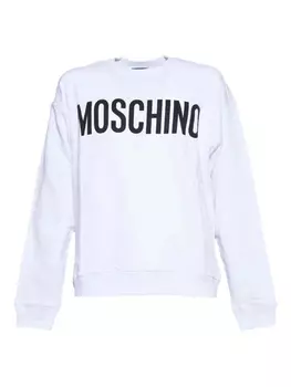 Толстовка с логотипом Moschino, белый