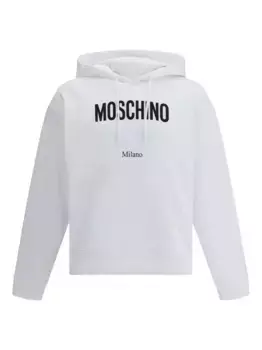 Толстовка с логотипом Moschino, белый
