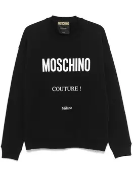 Толстовка с логотипом Moschino, черный